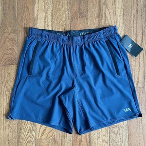 Yogger Stretch Elastic Waist Shorts 17"